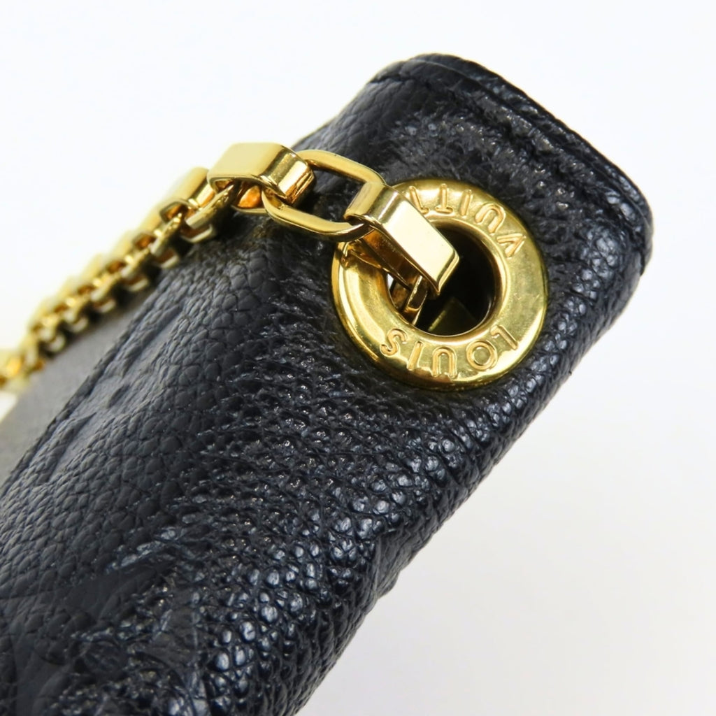 Louis Vuitton Noir Monogram Empreinte Pochette Shoulder Bag (Pre-Owned)
