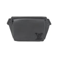 Louis Vuitton Black Leather Shoulder Bag (Pre-Owned)