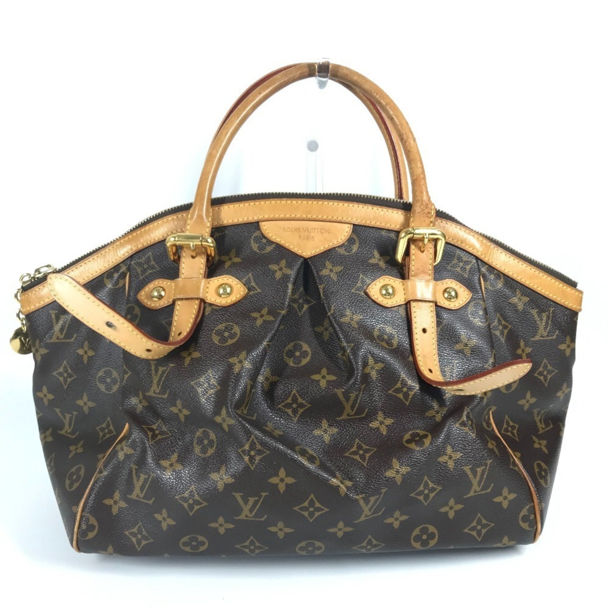 Louis Vuitton Brown Monogram Canvas Shoulder Bag Tote Bag (Pre-Owned)
