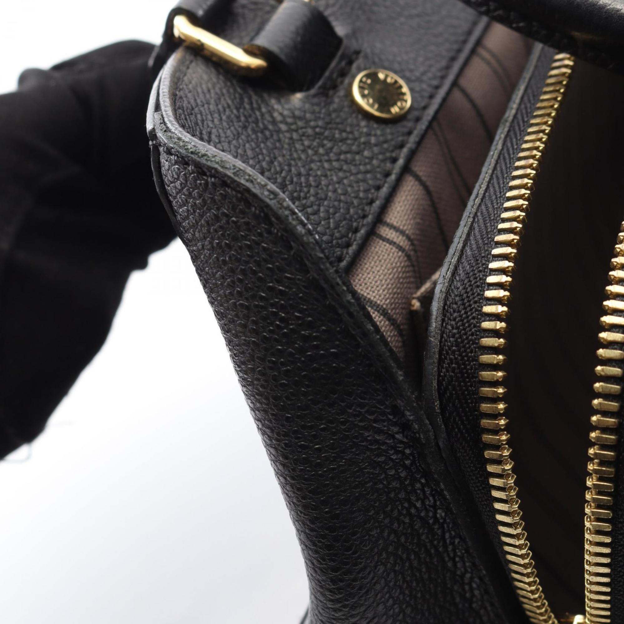 Louis Vuitton Black Cuir Ombre Leather Monogram Empreinte Handbag (Pre-Owned)
