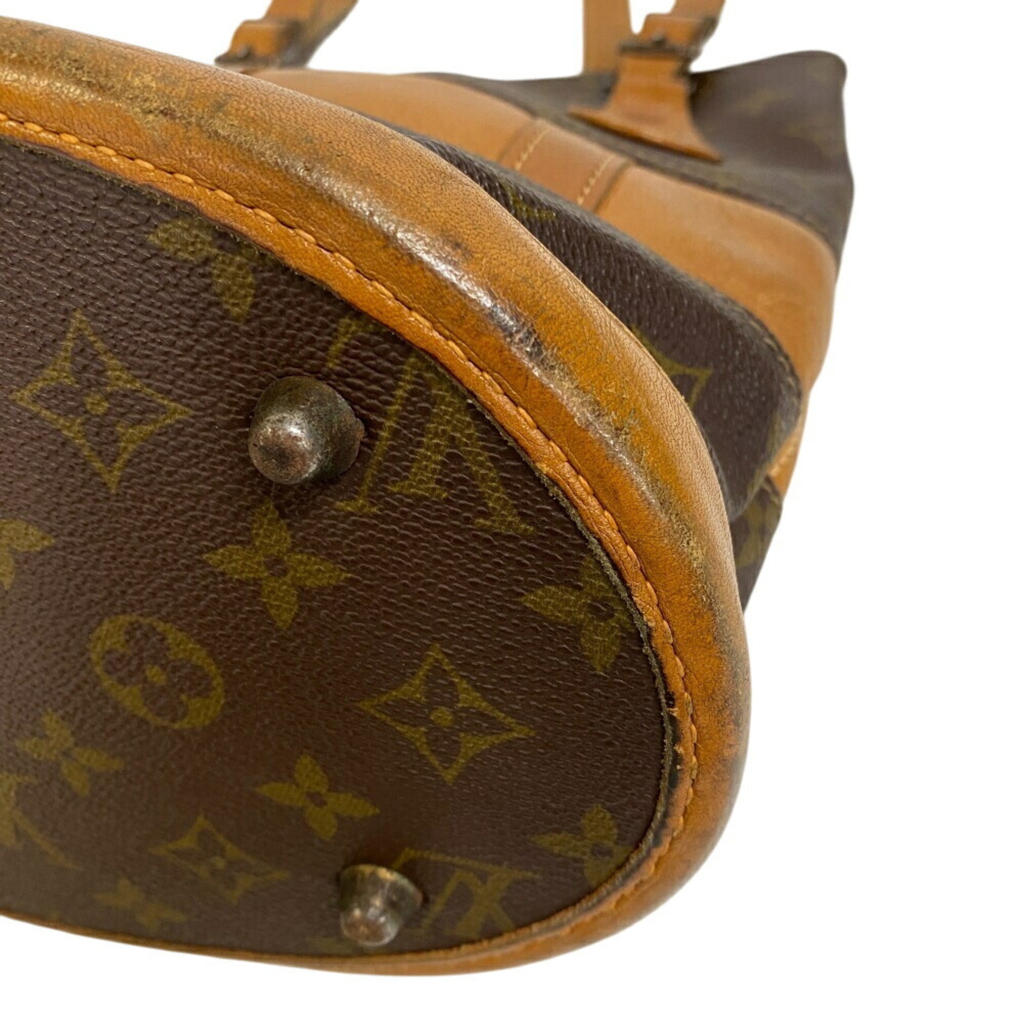 Louis Vuitton Brown Monogram Handbag Pouch (Pre-Owned)