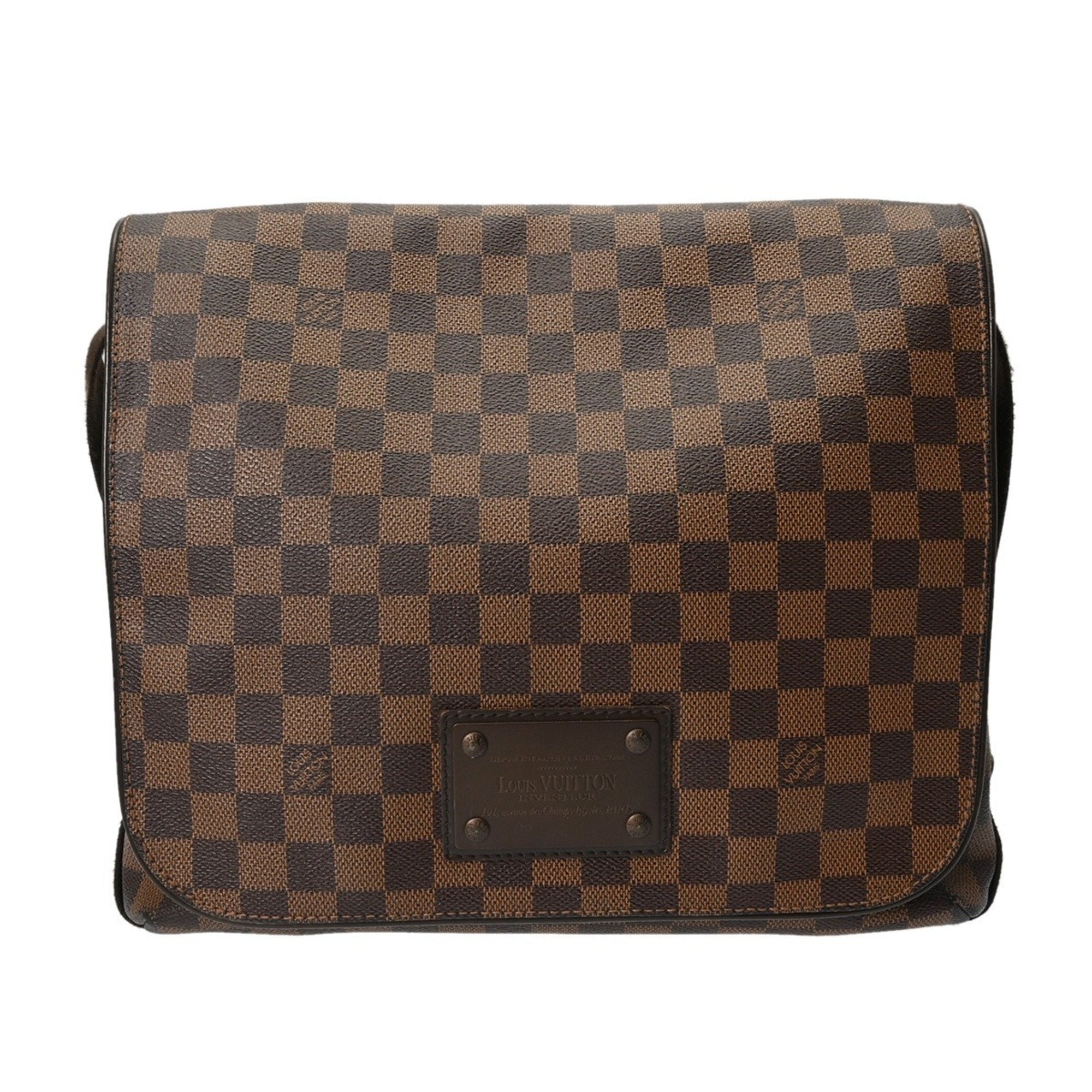 Louis Vuitton Brown Damier Canvas Shoulder Bag (Pre-Owned)