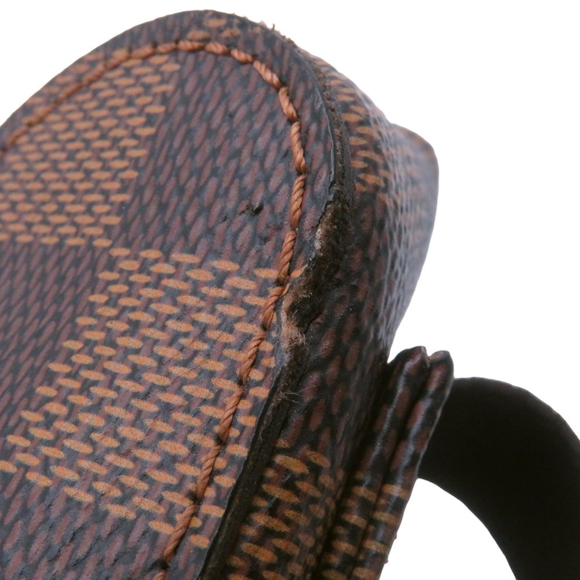 Louis Vuitton Damier Brown Ebene Damier Canvas Fanny Pack Shoulder Bag Sling Bag (Pre-Owned)