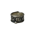 Double G Snake Ring Sterling Silver