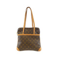 Louis Vuitton Marron Coated Canvas Shoulder Bag (Pre-Owned)