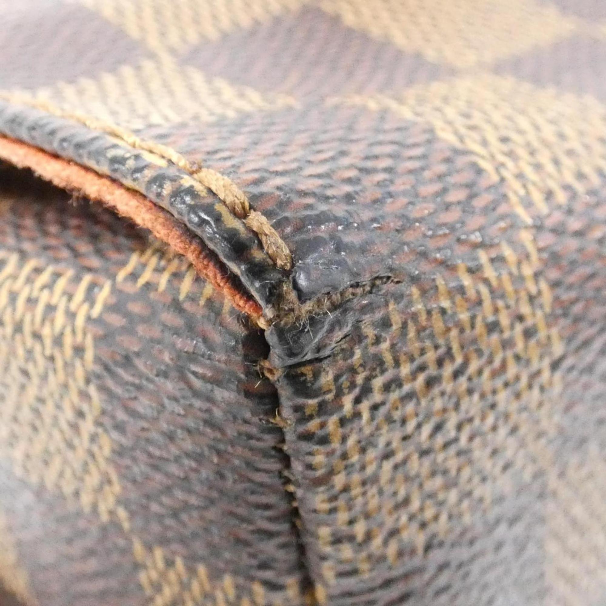 Louis Vuitton Damier Damier Canvas Ebene Damier Canvas Shoulder Bag (Pre-Owned)