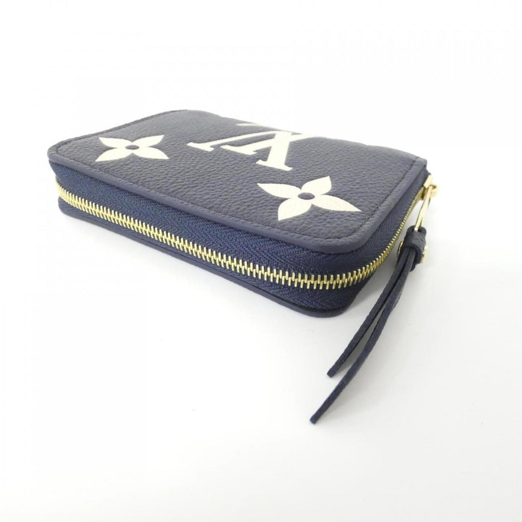Louis Vuitton Bicolor Cream Monogram Navy Monogram Empreinte Leather Coin Purse/Coin Case (Pre-Owned)
