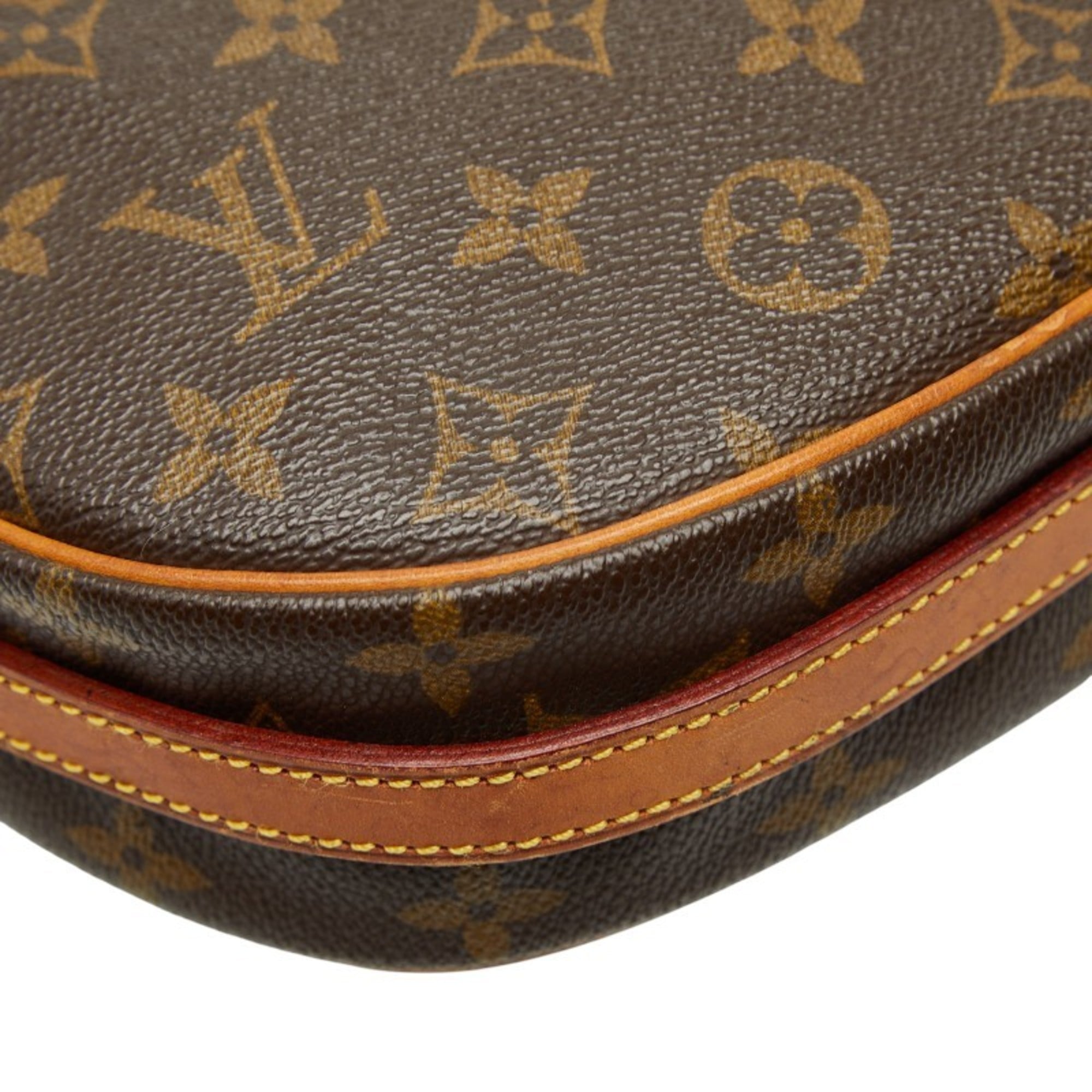 Louis Vuitton Brown Pvc Leather Shoulder Bag (Pre-Owned)
