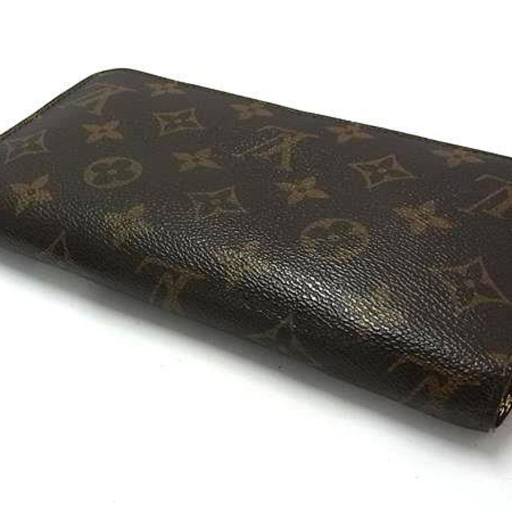 Louis Vuitton Brown Pvc Leather Long Wallet (Bi-Fold) (Pre-Owned)