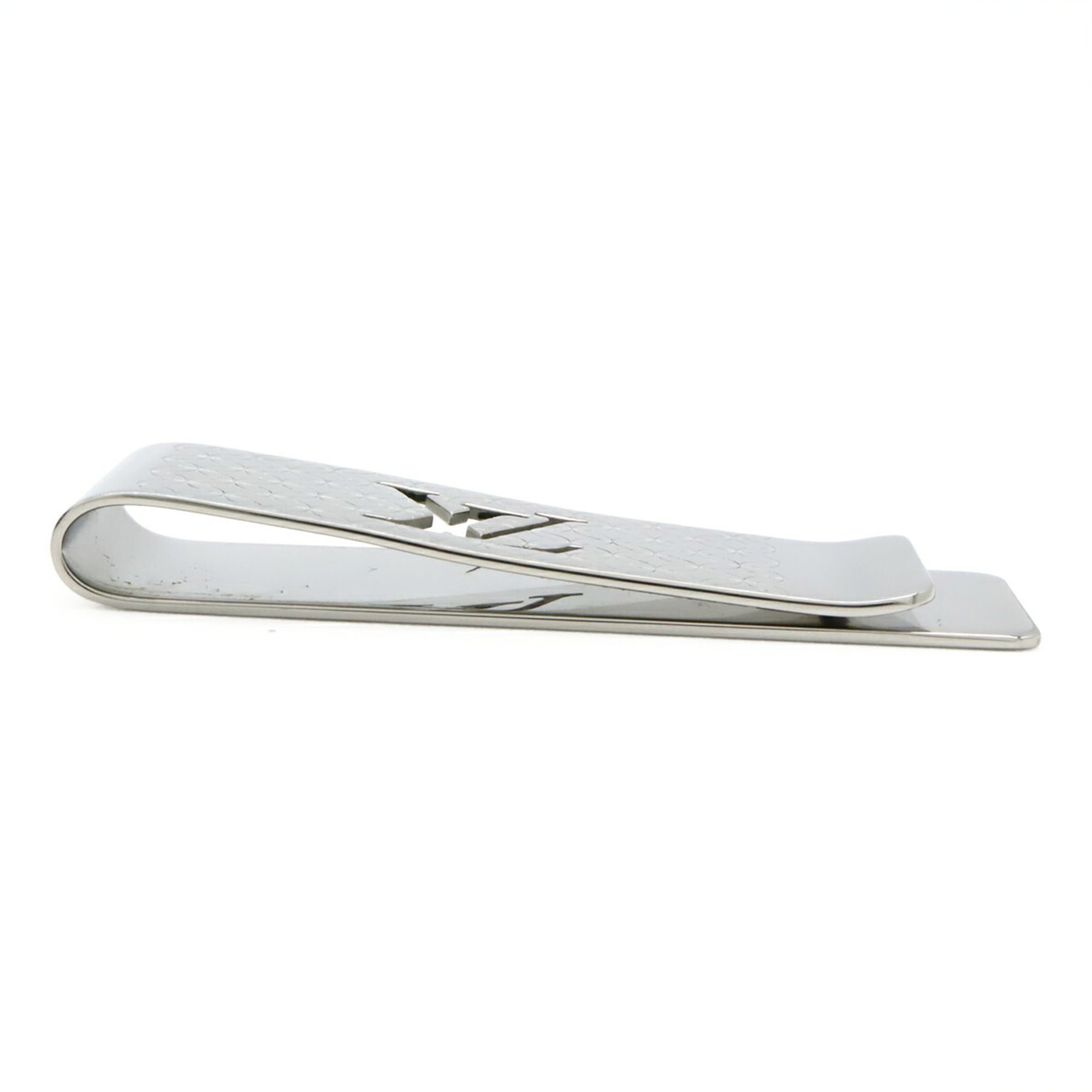 Louis Vuitton Silver Stainless Steel Money Clip (Pre-Owned)