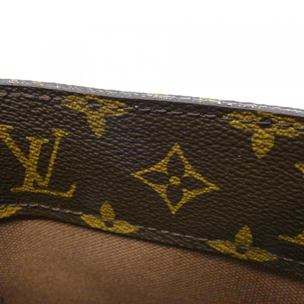 Louis Vuitton Monogram Marron Coated Canvas Handbag (Pre-Owned)