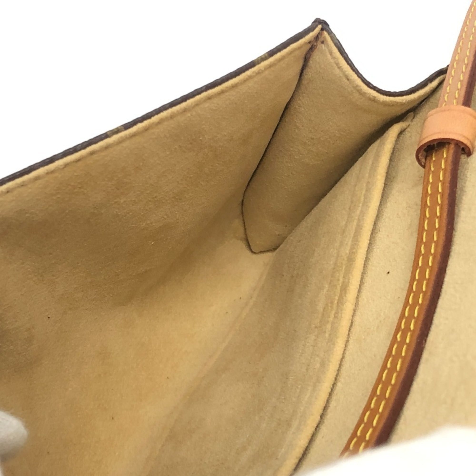 Louis Vuitton Monogram Brown Monogram Clutch Bag Pochette Shoulder Bag (Pre-Owned)