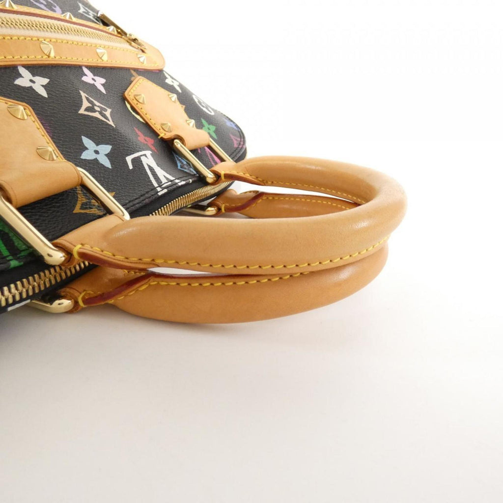 Louis Vuitton Black Coated Canvas Handbag (Pre-Owned)