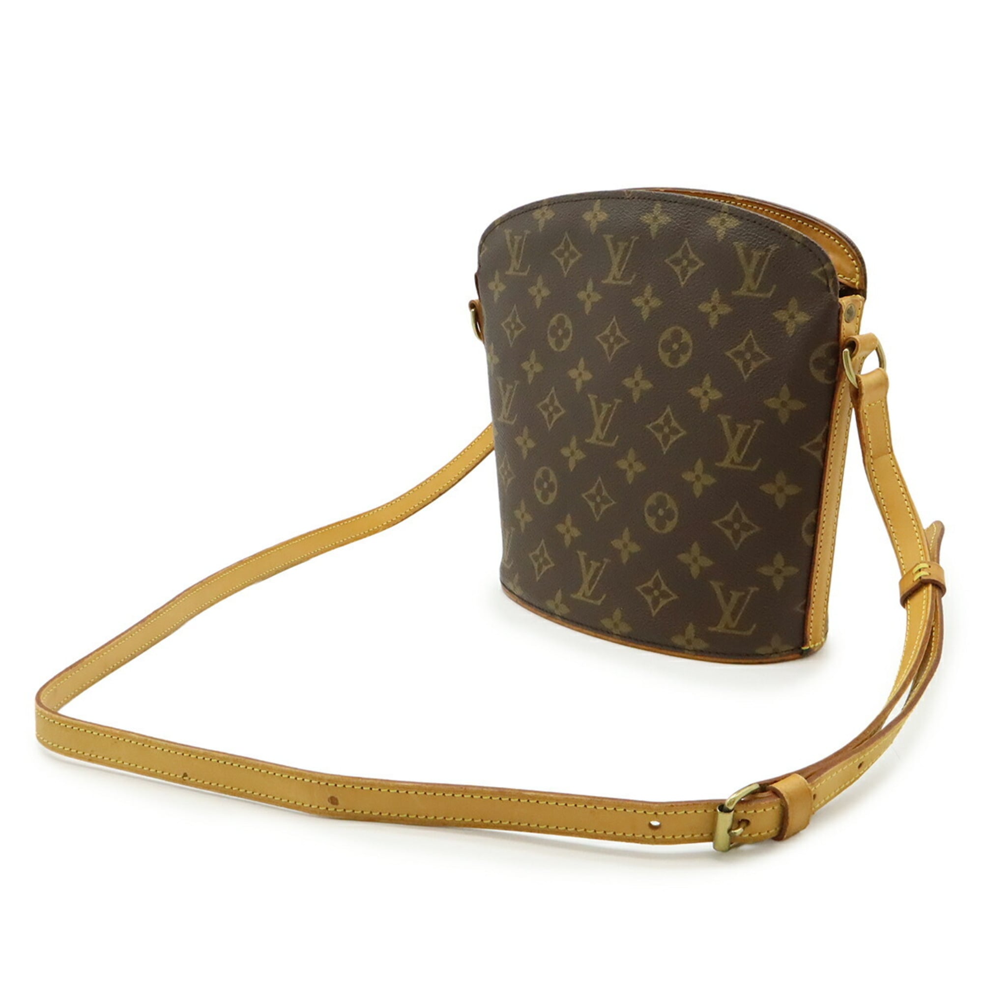 Louis Vuitton Brown Monogram Canvas Shoulder Bag (Pre-Owned)