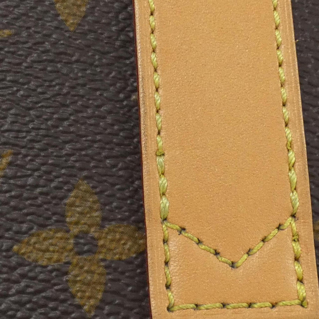 Louis Vuitton Marron Coated Canvas Handbag (Pre-Owned)