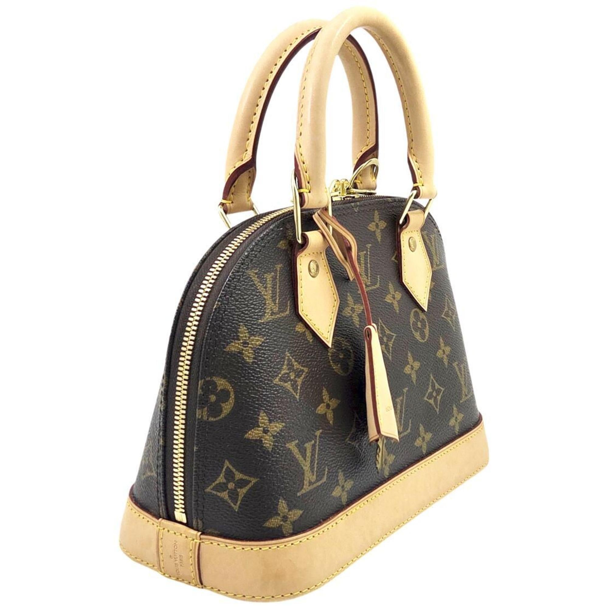 Louis Vuitton Brown Monogram Handbag Shoulder Bag (Pre-Owned)
