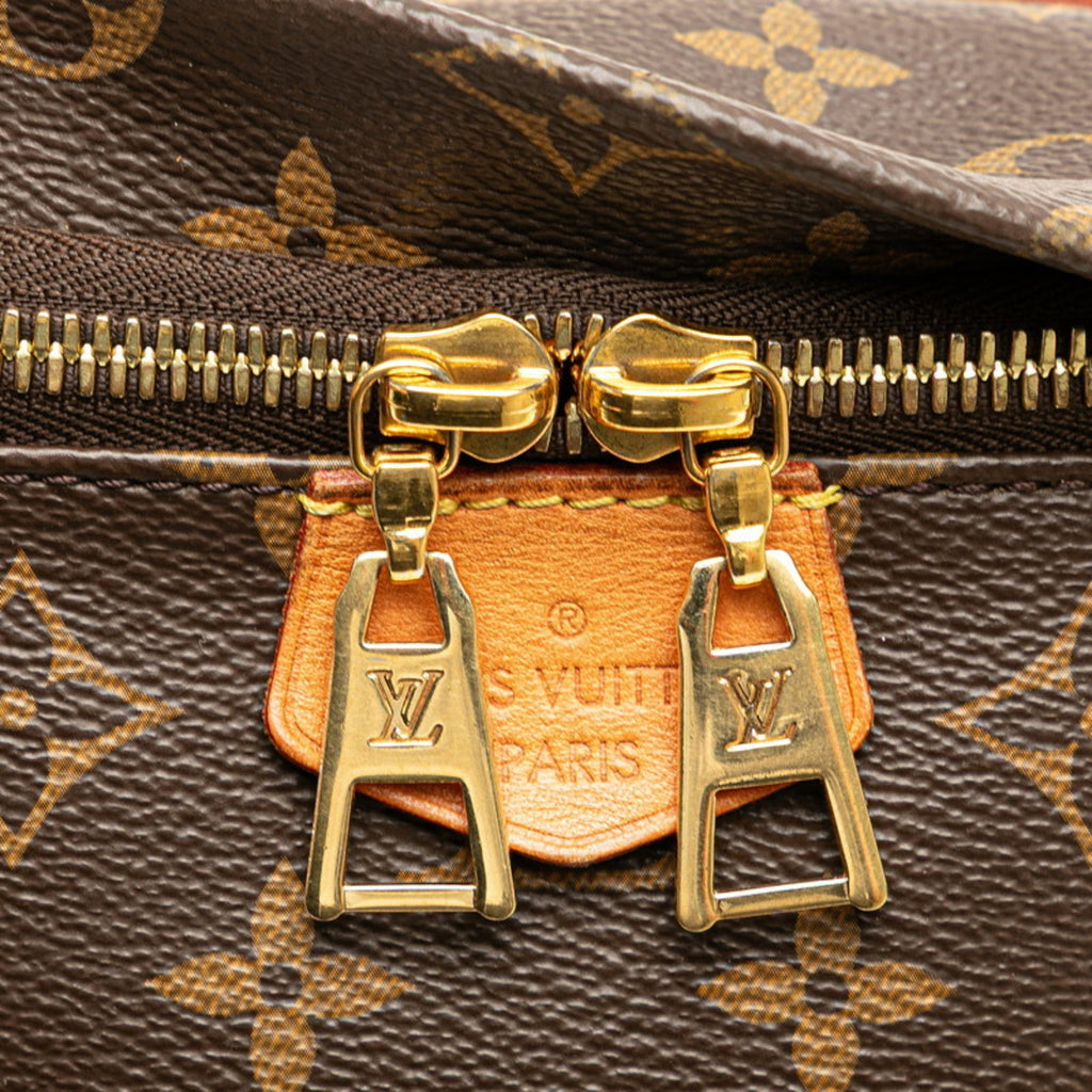 Louis Vuitton Brown Pvc Leather Sling Bag (Pre-Owned)