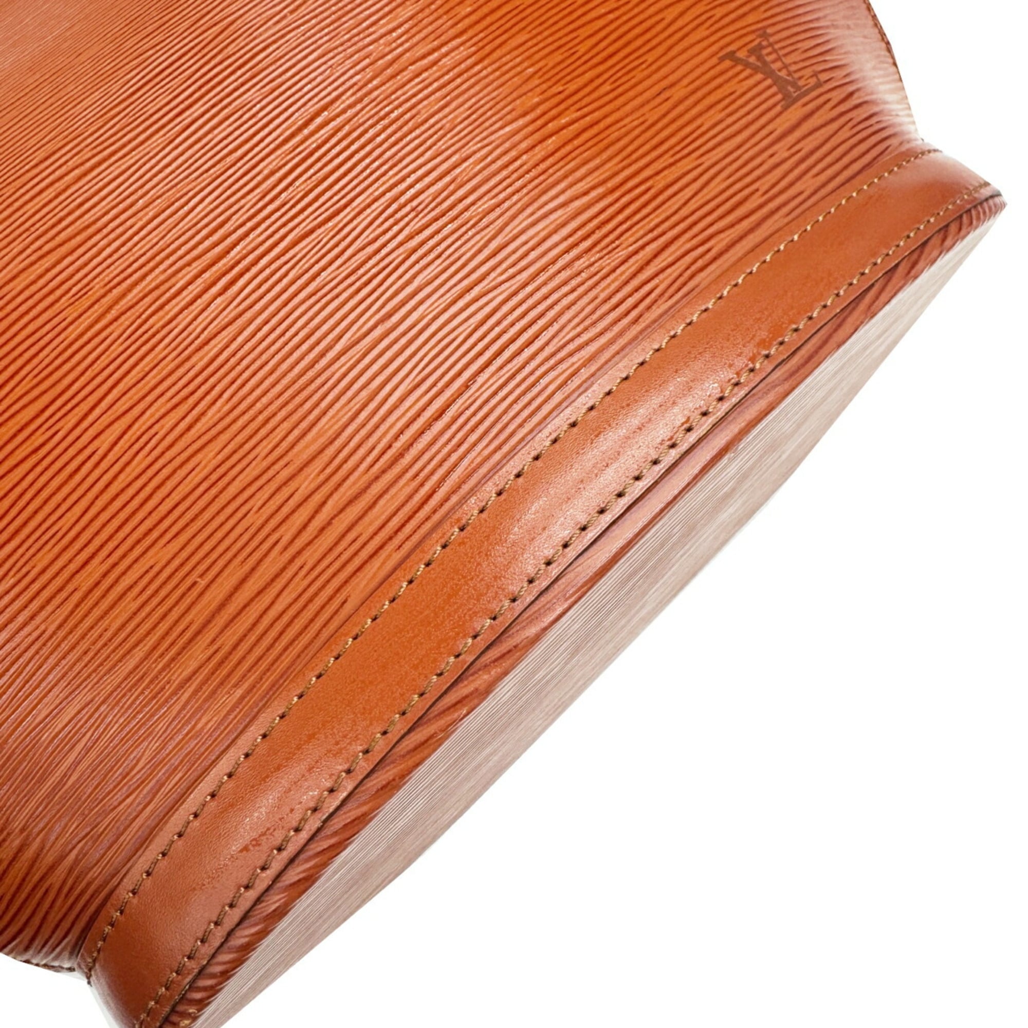Louis Vuitton Brown Kenyan Brown Epi Leather Handbag Tote Bag (Pre-Owned)