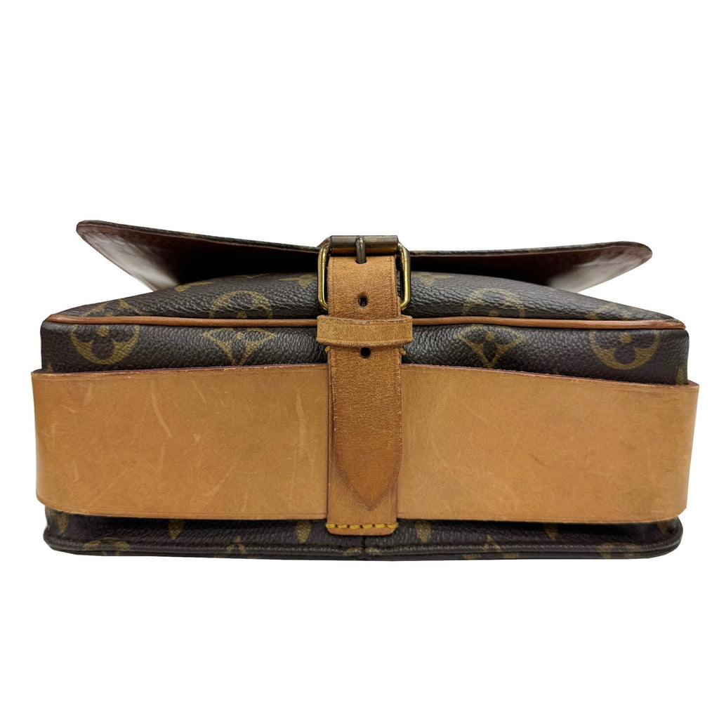 Louis Vuitton Brown Monogram Shoulder Bag (Pre-Owned)