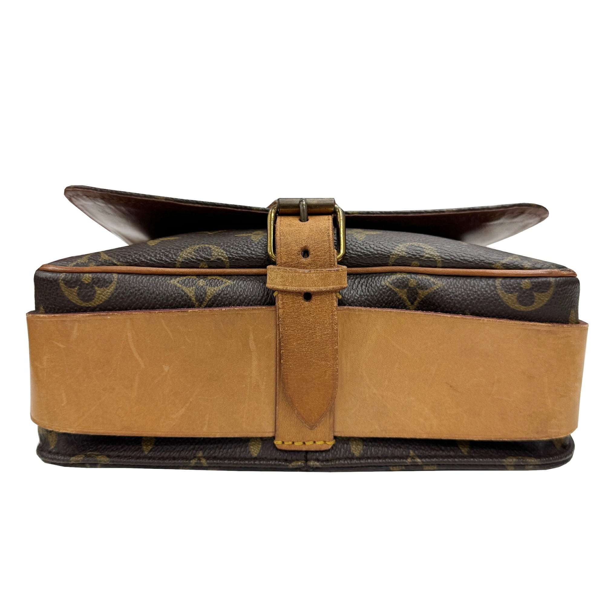 Louis Vuitton Brown Monogram Shoulder Bag (Pre-Owned)