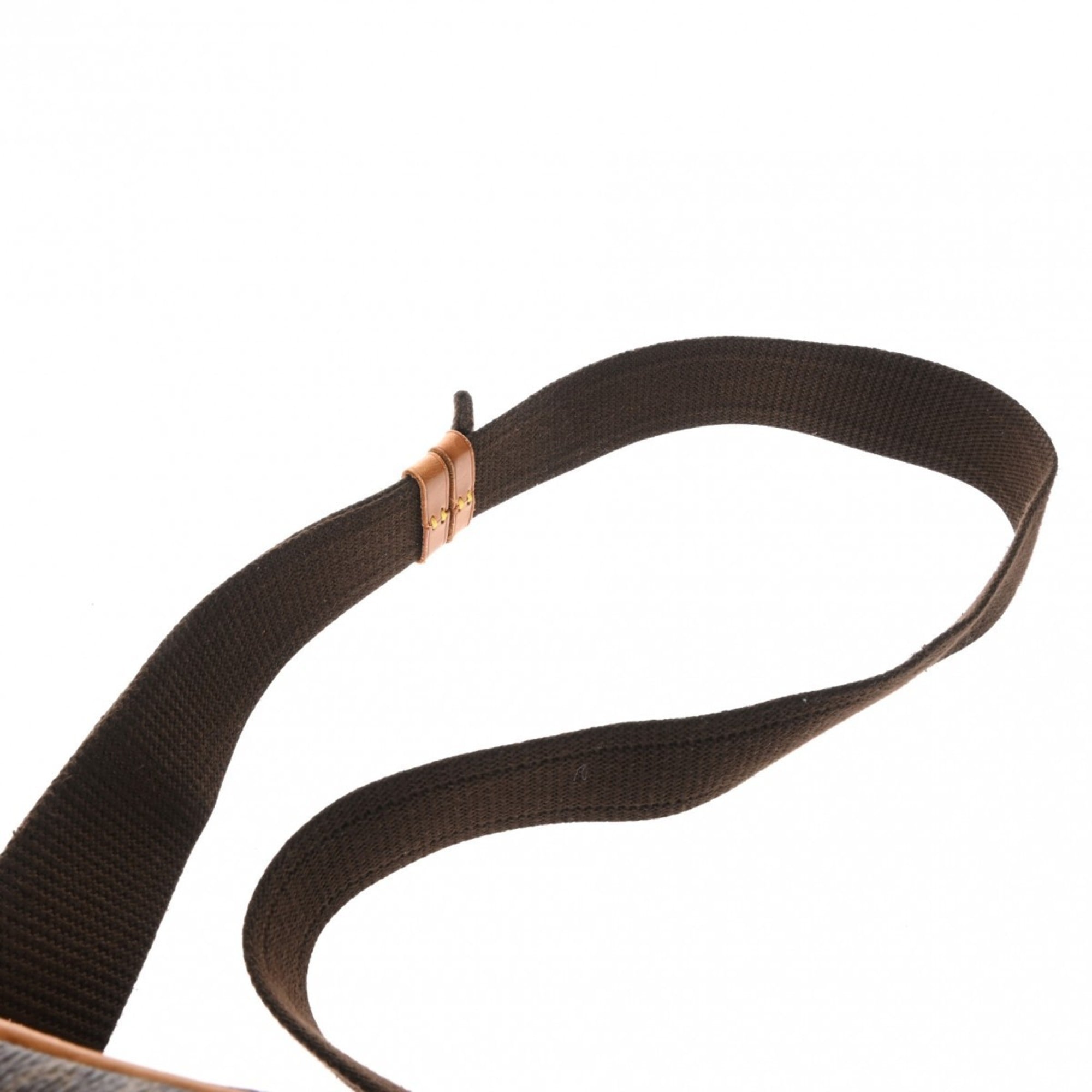 Louis Vuitton Brown Monogram Canvas Sling Bag (Pre-Owned)