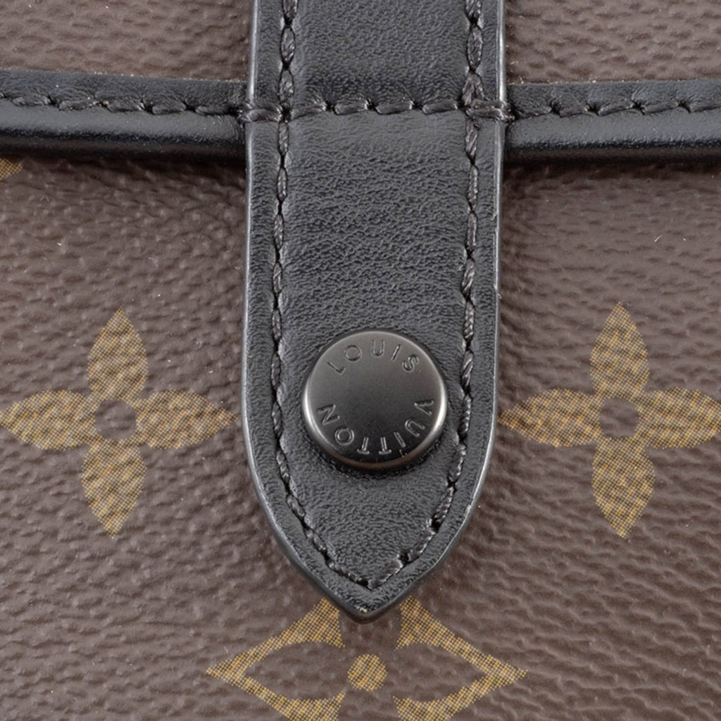 Louis Vuitton Monogram Macassar Dark Brown Shoulder Bag (Pre-Owned)