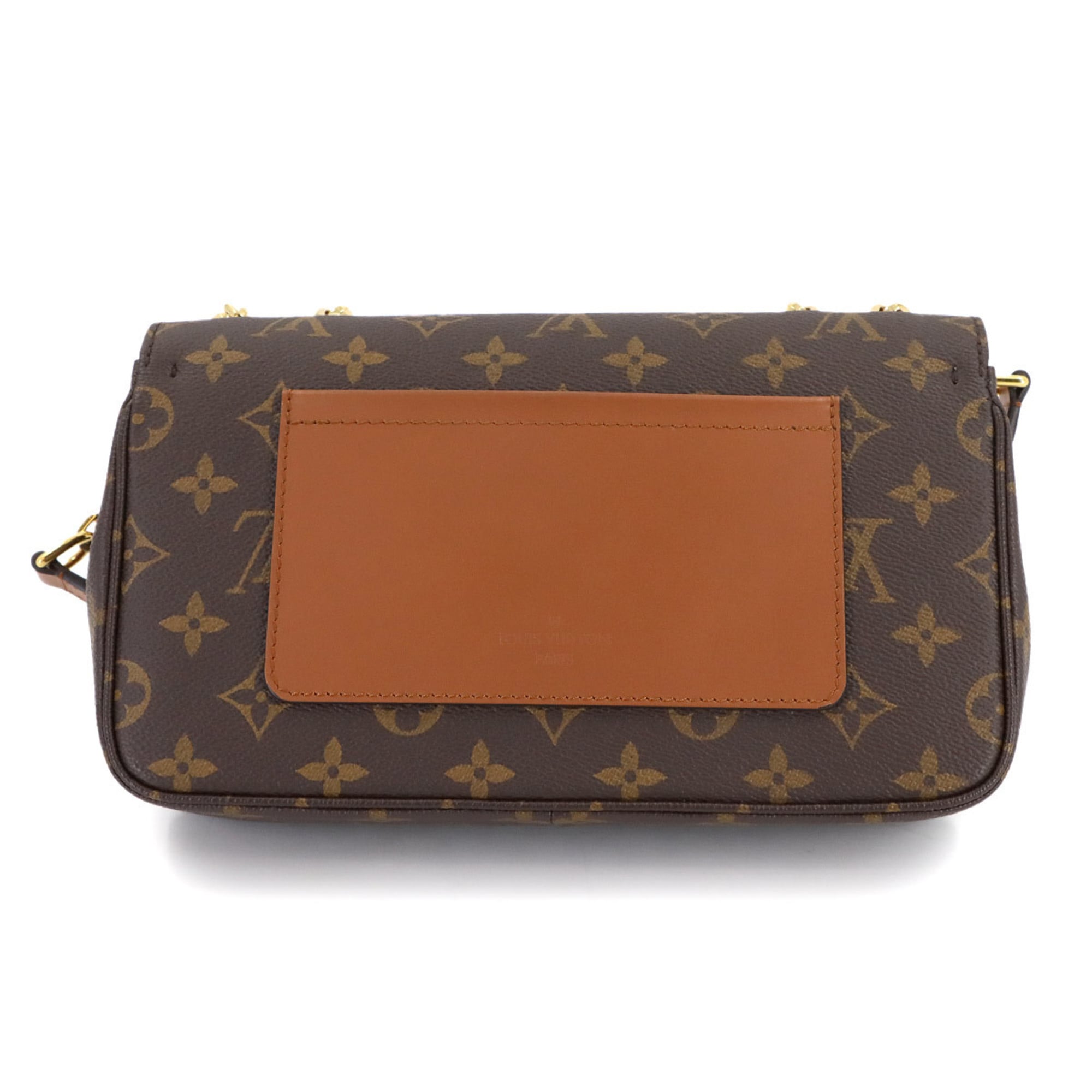 Louis Vuitton Caramel Monogram Monogram Canvas Leather Shoulder Bag (Pre-Owned)
