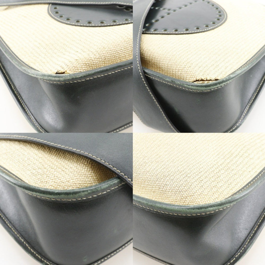 Evelyne Bag Gen I Toile and Leather PM