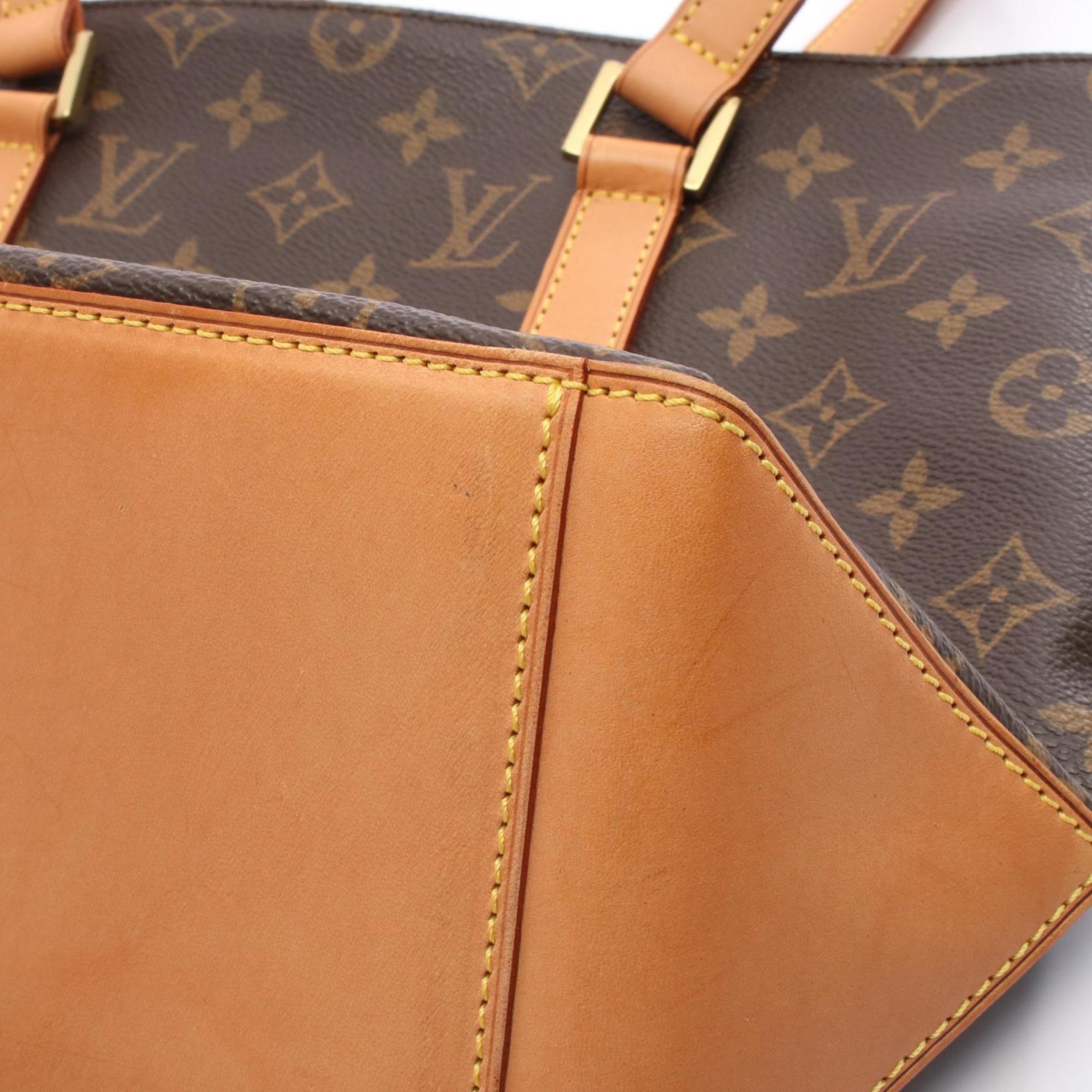 Louis Vuitton Brown Coated Canvas Pvc Monogram Leather Shoulder Bag (Pre-Owned)