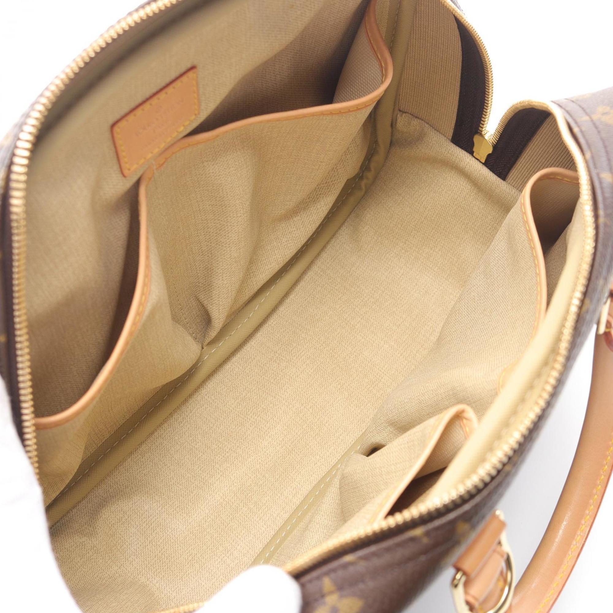 Louis Vuitton Brown Monogram Coated Canvas Handbag (Pre-Owned)