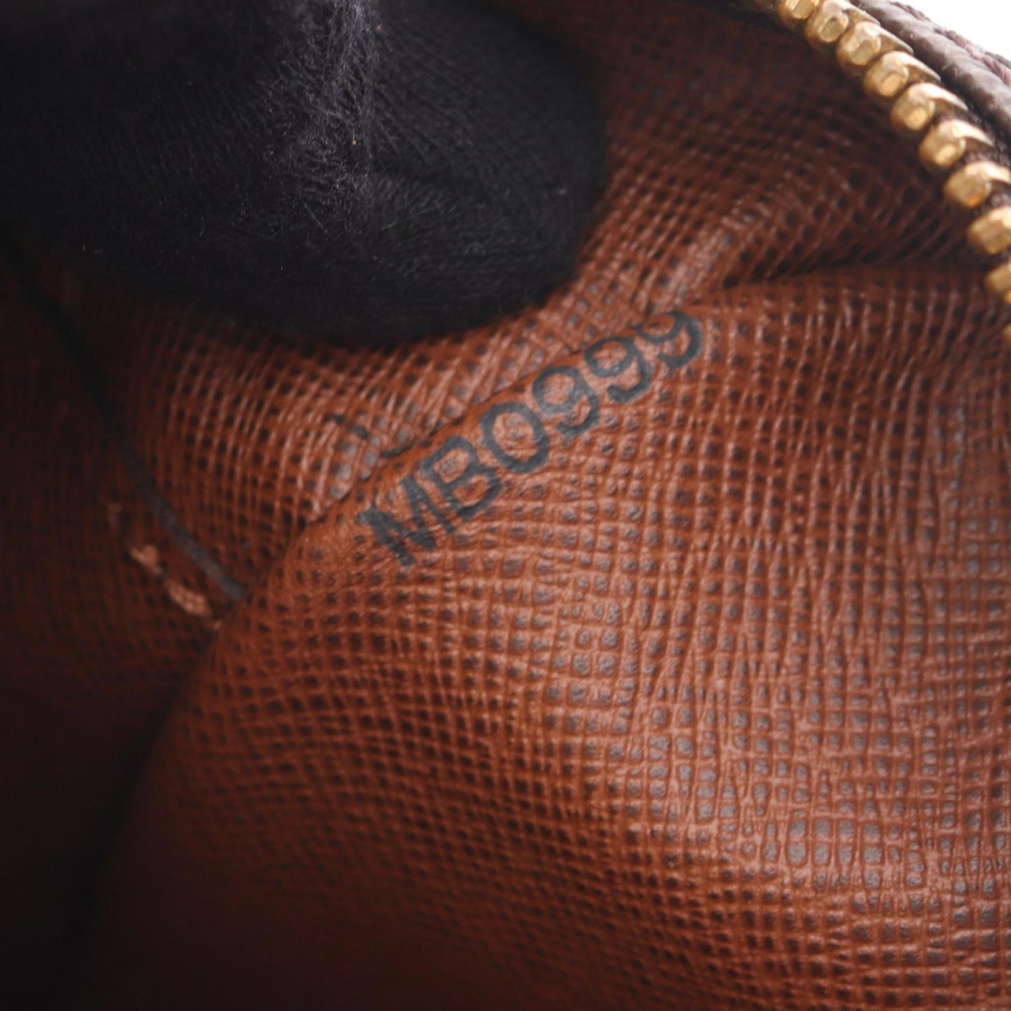 Louis Vuitton Brown Monogram Coated Canvas Shoulder Bag (Pre-Owned)