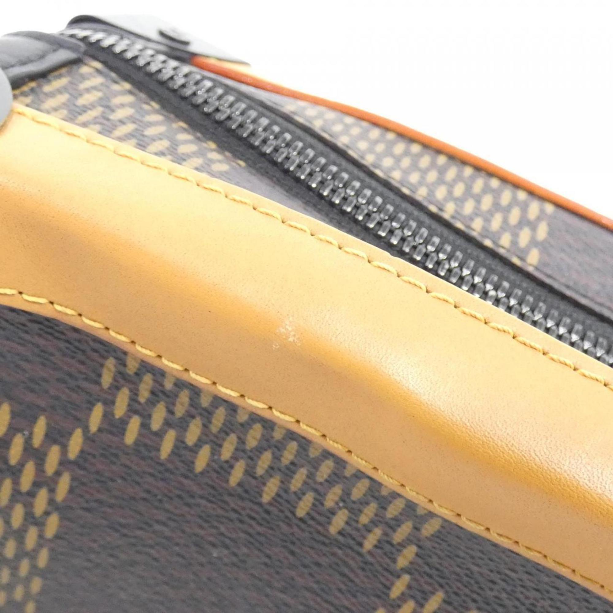Louis Vuitton Brown Coated Canvas Shoulder Bag (Pre-Owned)
