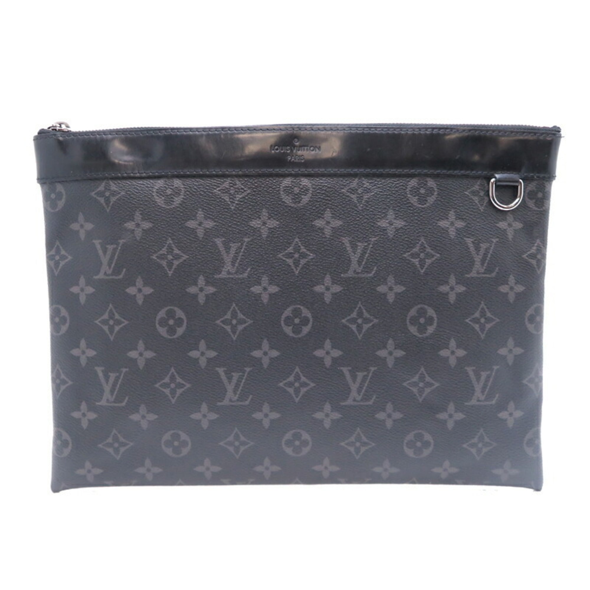 Louis Vuitton Black Monogram Eclipse Monogram Eclipse Clutch Bag (Pre-Owned)