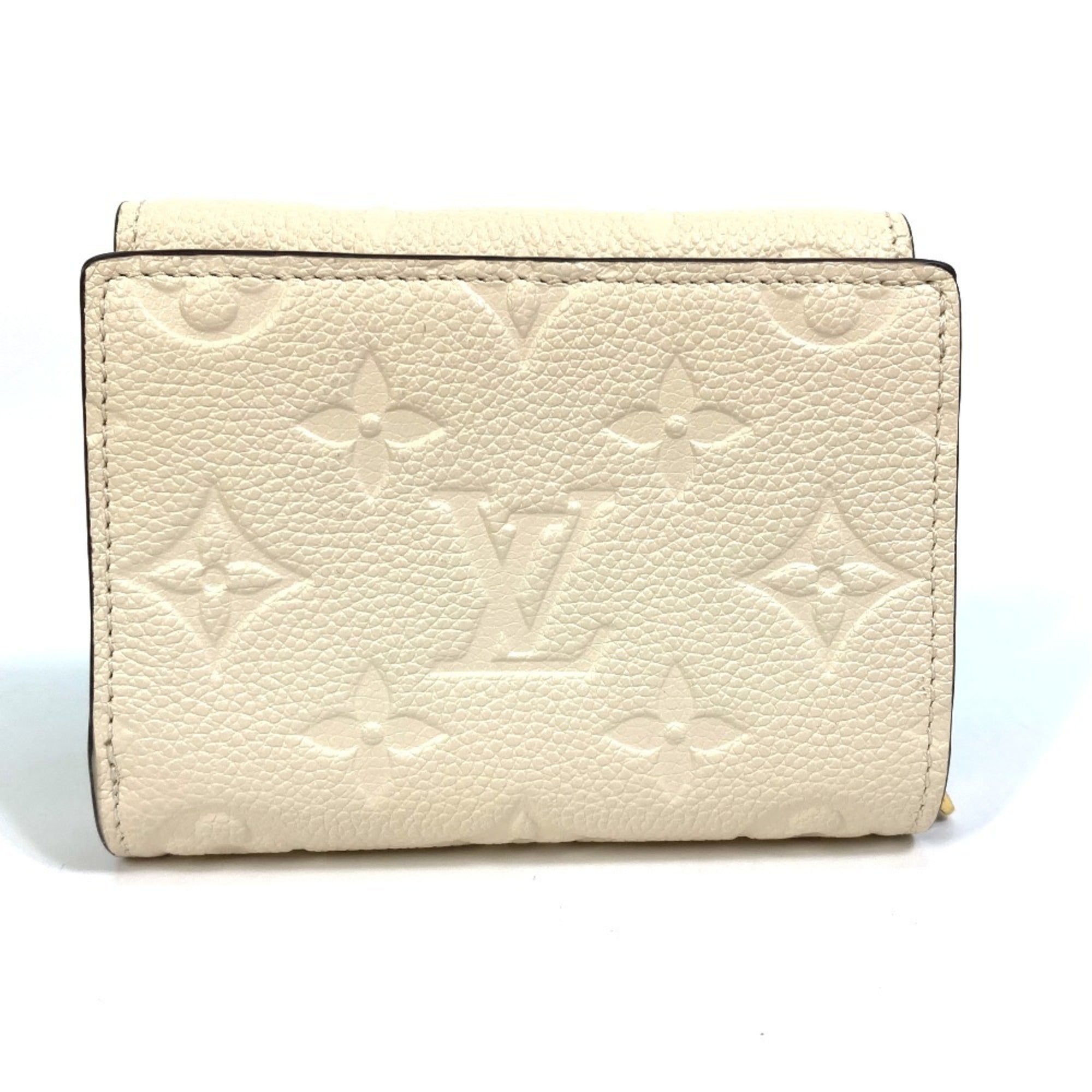 Louis Vuitton Monogram Empreinte Monogram Empreinte Wallet (Tri-Fold) (Pre-Owned)