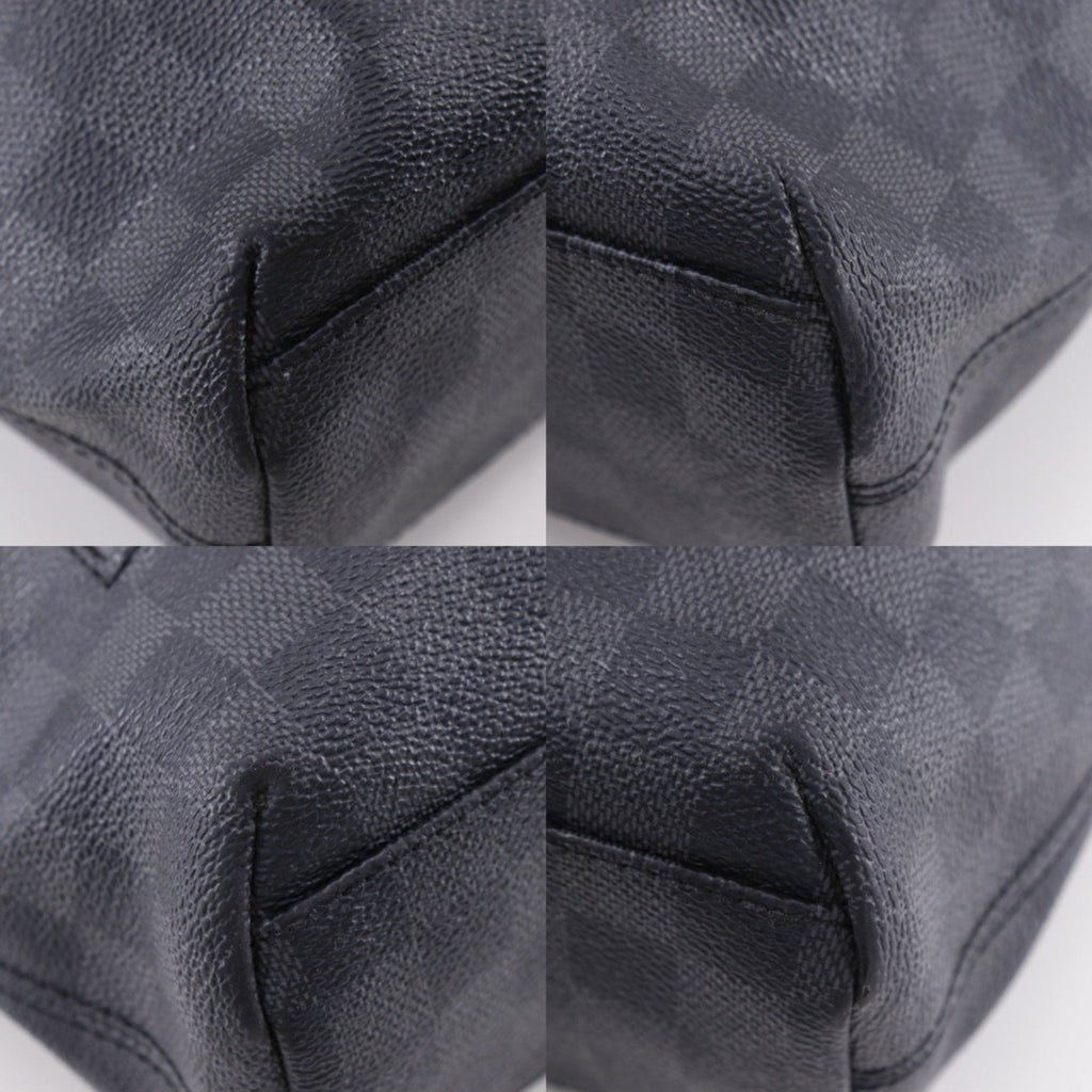 Louis Vuitton Black Damier Graphite Canvas Shoulder Bag (Pre-Owned)