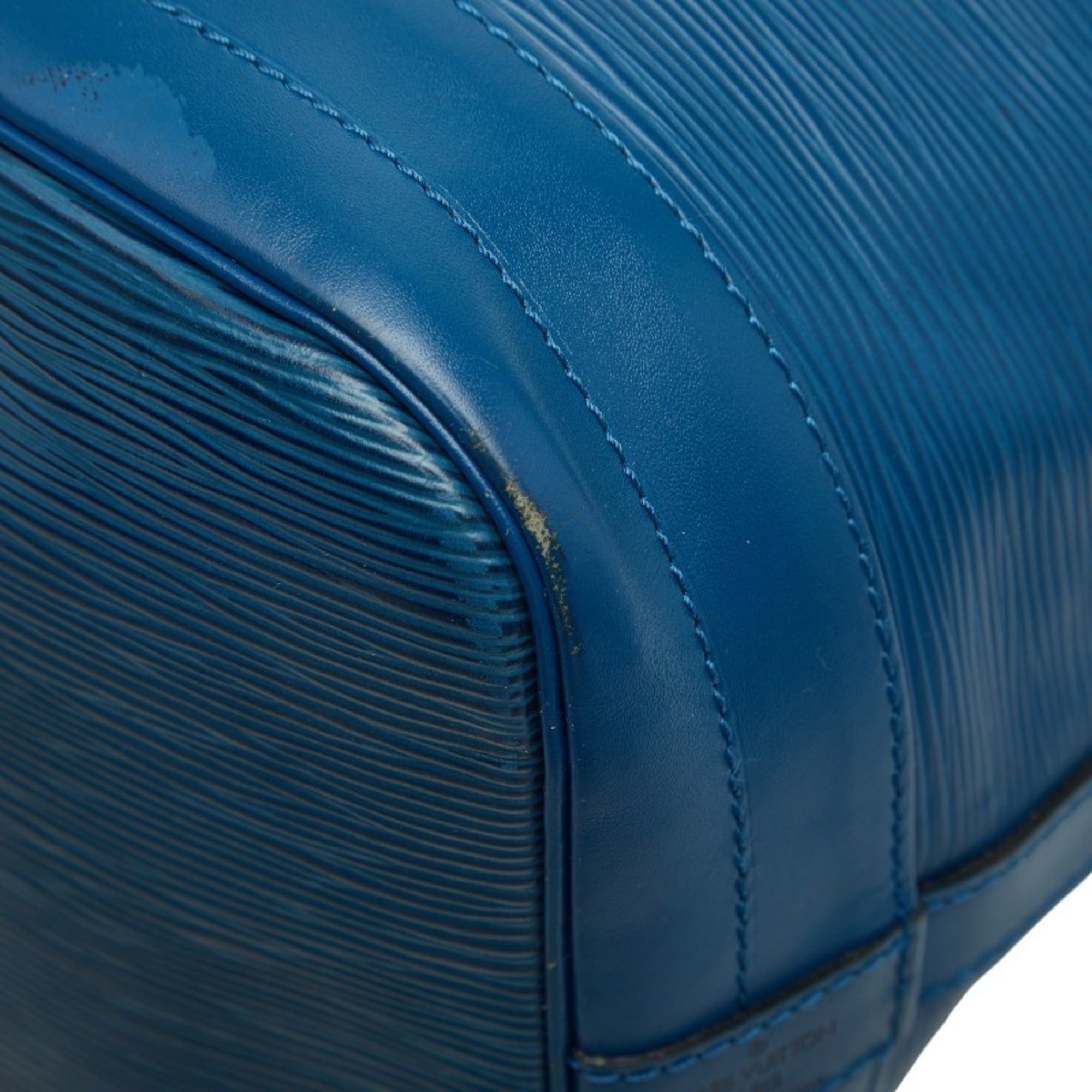 Louis Vuitton Toledo Blue Leather Shoulder Bag (Pre-Owned)