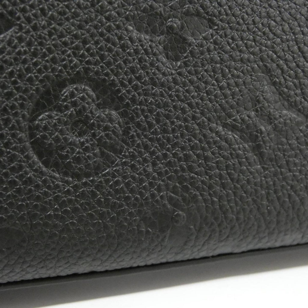 Louis Vuitton Black Leather Handbag (Pre-Owned)