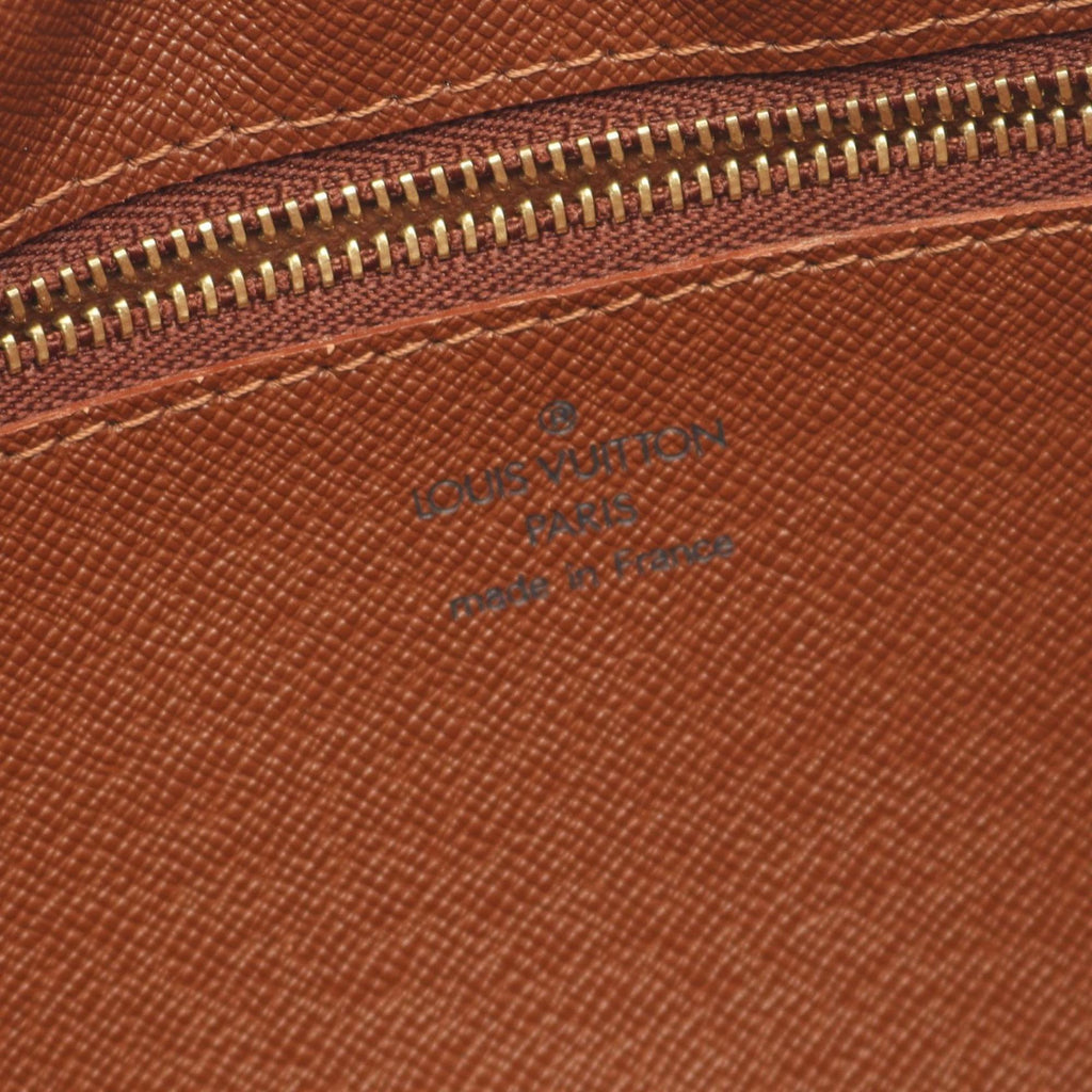 Louis Vuitton Brown Monogram Coated Canvas Leather Shoulder Bag (Pre-Owned)