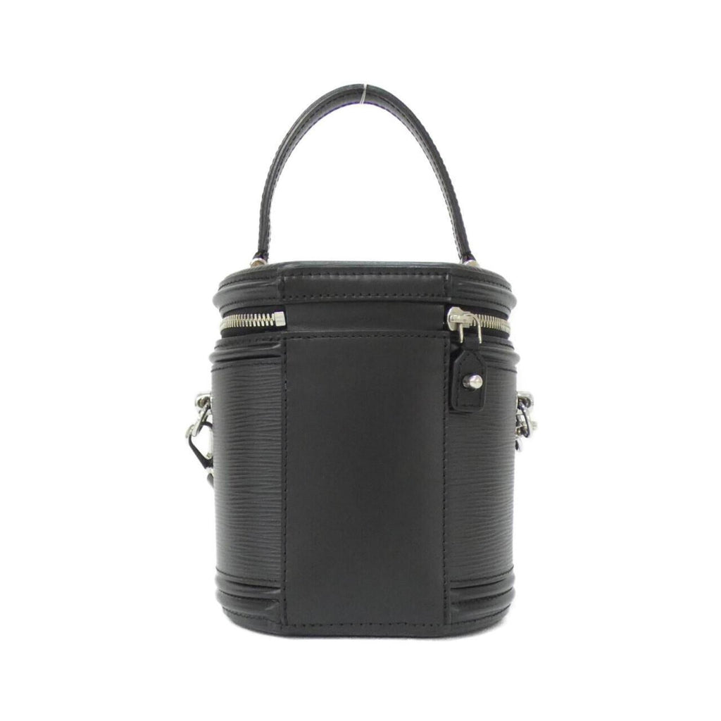 Louis Vuitton Black Leather Handbag (Pre-Owned)