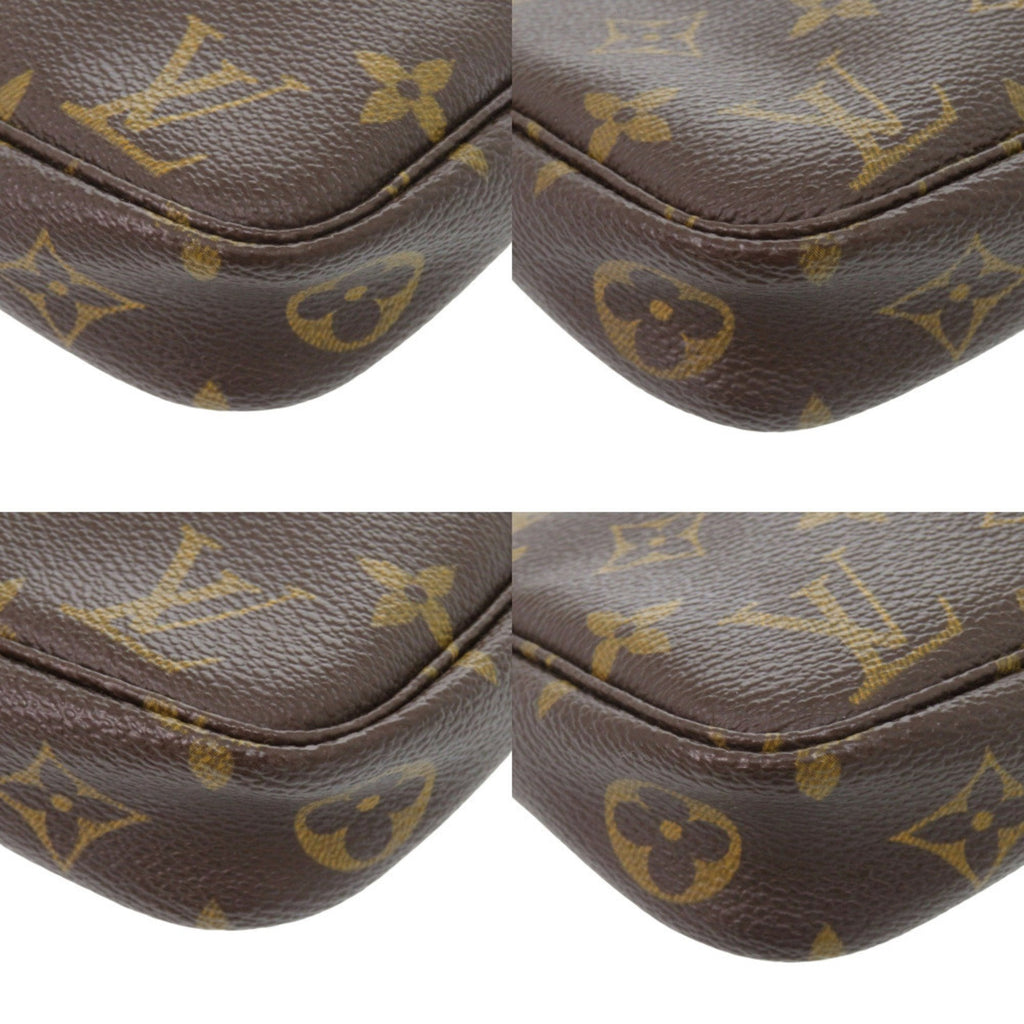 Louis Vuitton Brown Monogram Monogram Pochette Pouch (Pre-Owned)