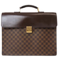 Louis Vuitton Damier Damier Canvas Ebene Handbag (Pre-Owned)