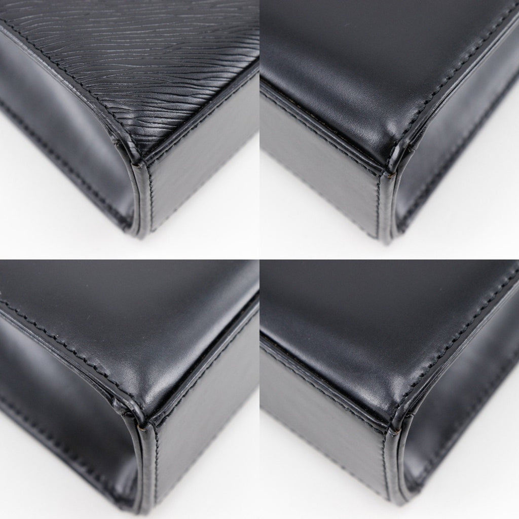 Louis Vuitton Epi Black Noir Epi Leather Shoulder Bag (Pre-Owned)