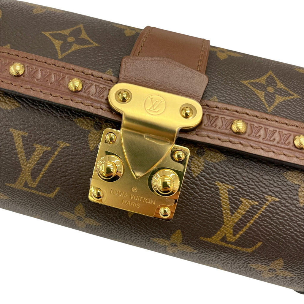 Louis Vuitton Brown Monogram Monogram Leather Shoulder Bag (Pre-Owned)