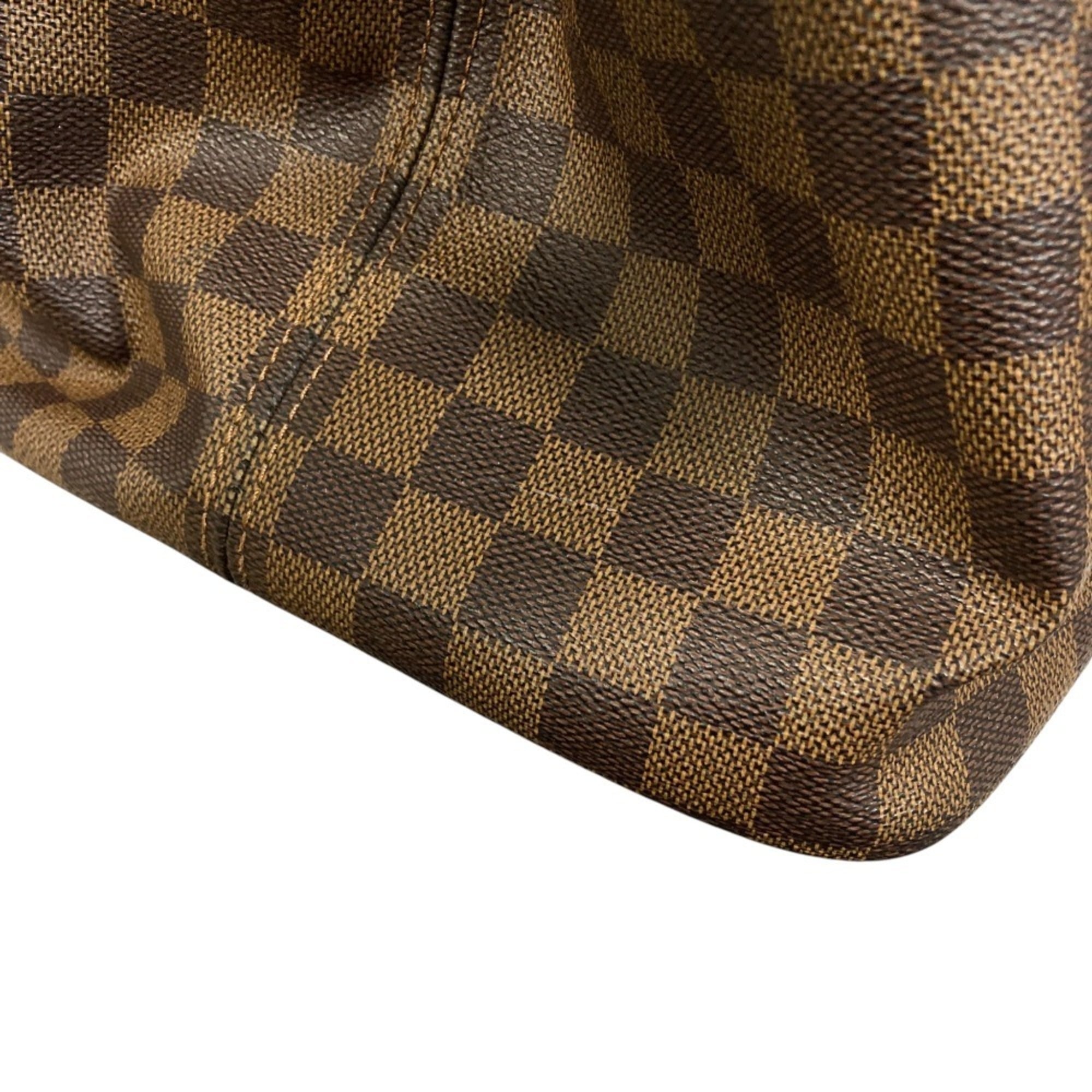 Louis Vuitton Damier Brown Damier Canvas Handbag (Pre-Owned)