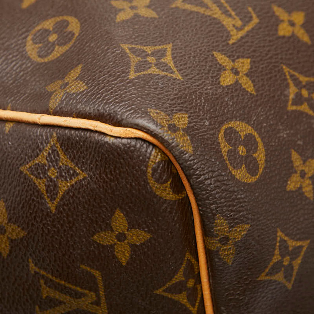 Louis Vuitton Monogram Brown Monogram Monogram Pvc Leather Boston Bag Shoulder Bag (Pre-Owned)