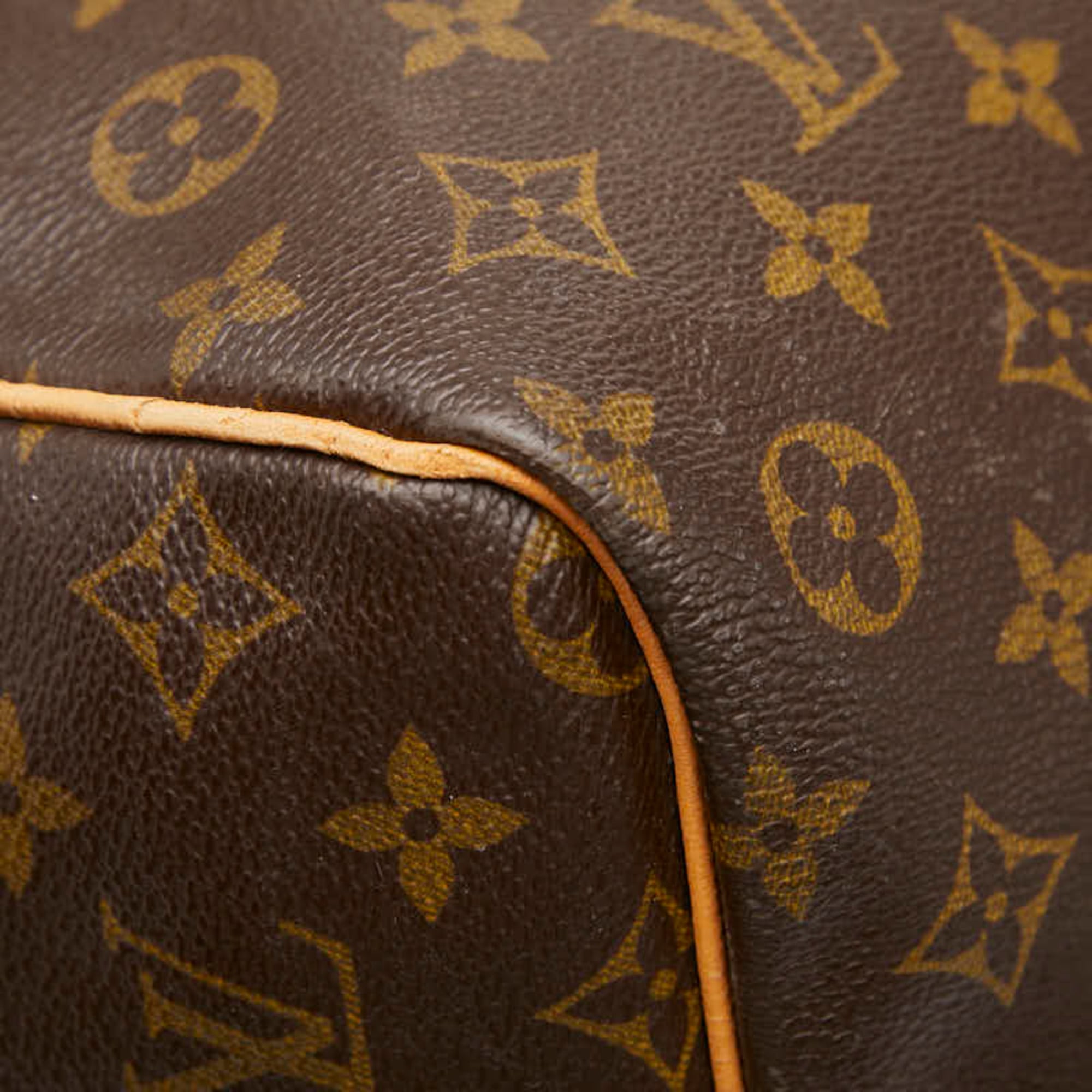 Louis Vuitton Monogram Brown Monogram Monogram Pvc Leather Boston Bag Shoulder Bag (Pre-Owned)