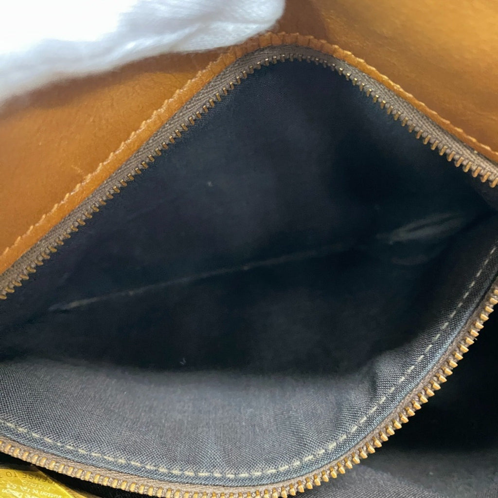 Louis Vuitton Brown Monogram Handbag Pouch (Pre-Owned)