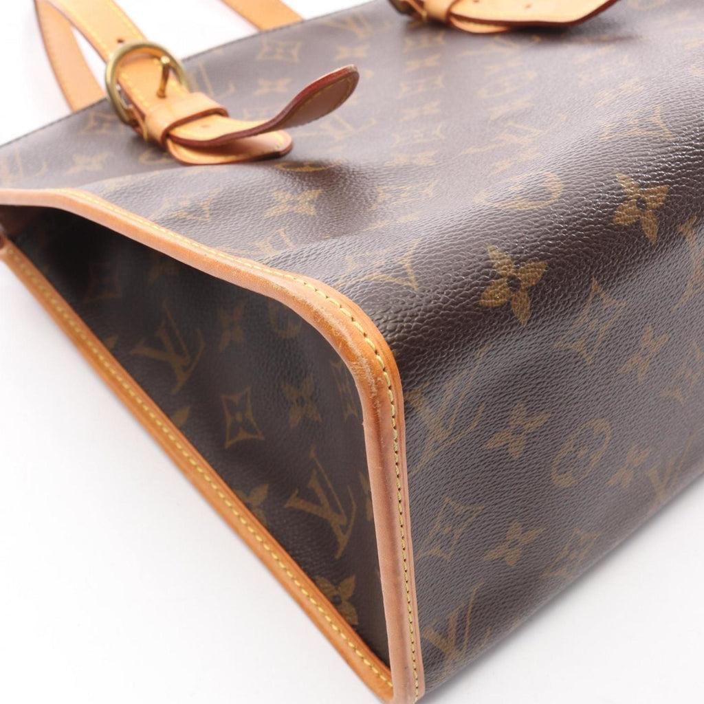 Louis Vuitton Brown Coated Canvas Pvc Monogram Leather Tote Bag (Pre-Owned)