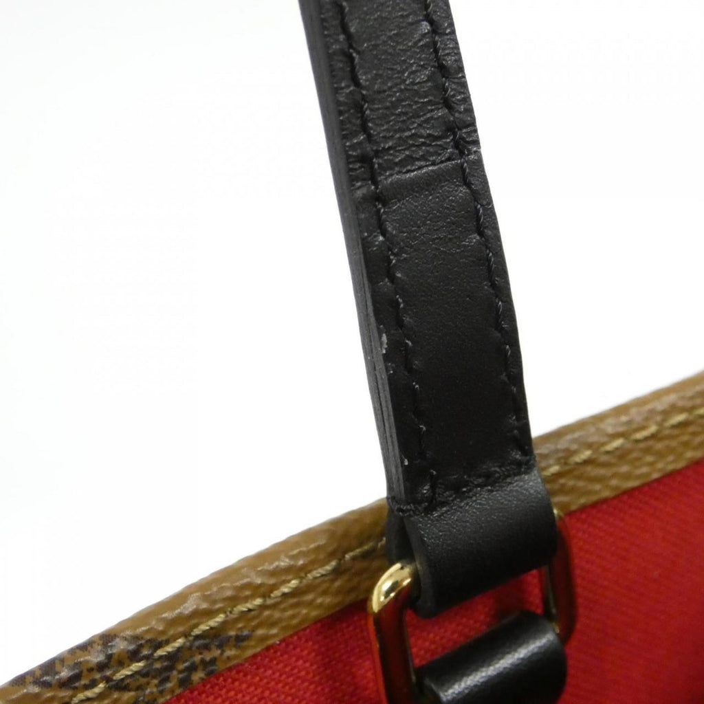 Louis Vuitton Monogram Marron Coated Canvas Handbag (Pre-Owned)