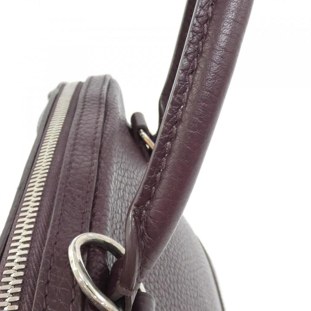 Louis Vuitton Parnassea Violet Leather Handbag (Pre-Owned)